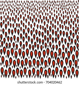 Colored abstract geometric pattern