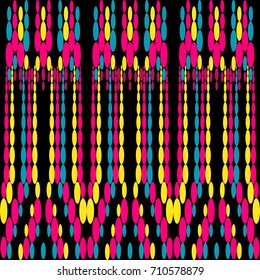 Colored abstract geometric pattern