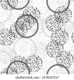 Colored Abstract geometric seamless pattern. Colorful Paint Stroke Grunge.   Bizarre Art Illustration.