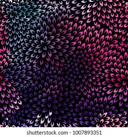 Colored Abstract Hand Painted Watercolor Background Seamless Pattern. Vector Illustration. EPS10