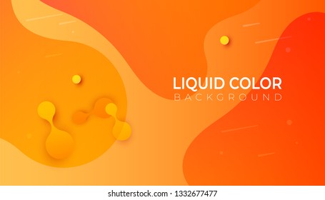 Colored abstract modern graphic banner design for mobile