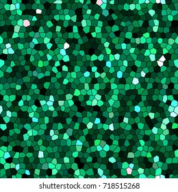 Colored abstract mosaic seamless pattern
