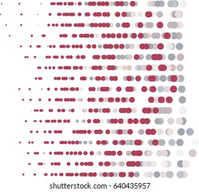 Colored abstract overlapping circles, bubbles or ellipses, pattern, digital generative art for design texture & background.