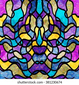 colored abstract pattern graffiti