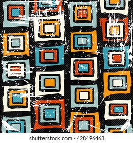 colored abstract pattern graffiti