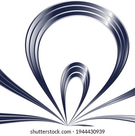 colored abstract patterns pictures of stripes and lines of different colors, shapes and sizes. White background . template for design.