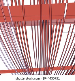 colored abstract patterns pictures of stripes and lines of different colors, shapes and sizes. White background . template for design.