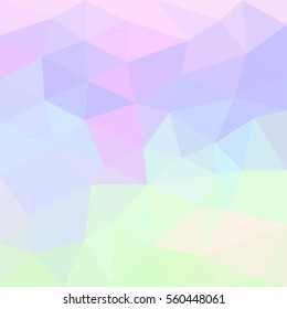 Colored abstract polygonal geometric background with mesh of triangles or rhombus. Mosaic style. Colorful template for your design.