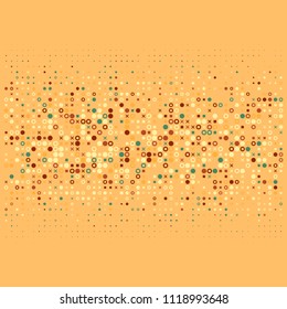 Colored abstract random geometric flat pattern background