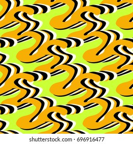 Colored abstract seamless pattern