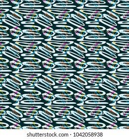 colored abstract seamless pattern in graffiti style. Quality vector illustration for your design