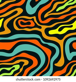 colored abstract seamless pattern in graffiti style quality vector illustration for your design