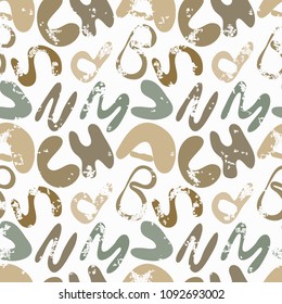 colored abstract seamless pattern in graffiti style quality vector illustration for your design