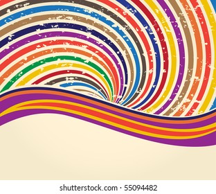 colored abstract template