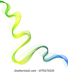 Colored abstract wave. Design element. Presentation template. Business idea