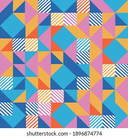 abstracción de color. Retro. Ilustración vectorial.