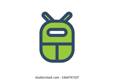 Colored App icon. android app icons filled line, Symbol, logo illustration. Pixel perfect. modern design, vector