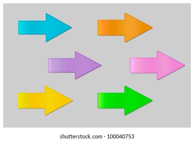 Colored arrows
