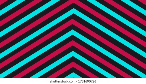Colored arrows pointing up. Modern digital background inspired by the popular social network. Web design. Social media network concept. Vector illustration