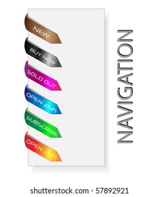 Colored arrows-Vector