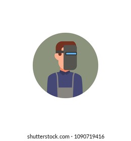 colored avatar of welder icon. Element of colored people profession icon for mobile concept and web apps. Detailed colored avatar of welder icon can be used for web and mobile on white background