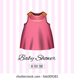 Colored baby shower graphic design, Vector illustration