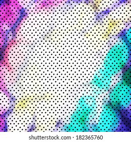 colored background
