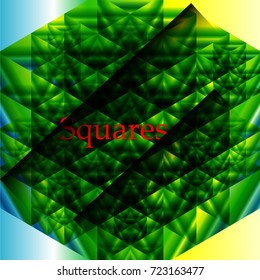 Colored background abstraction, shadows.