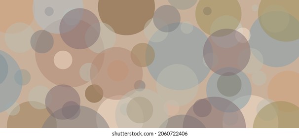 Fondo de color con círculos y bolas para la tarjeta de Año Nuevo. Plantilla para un salpicón o cubierta festiva.