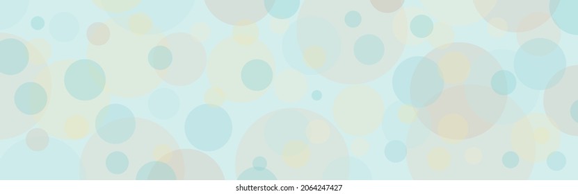 Colored background with circles and balls for the New Year's card. Template for a festive splash or cover.