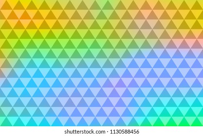 colored background consisting of small triangles vector art