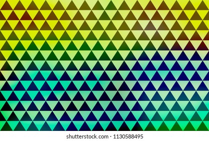 colored background consisting of small triangles vector art