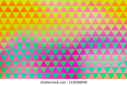 colored background consisting of small triangles vector art