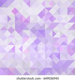 Colored background. Geometric style. Mesh of triangles. Mosaic template for your design.