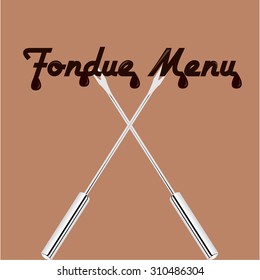 Colored background with hot chocolate and text. Vector illustration
