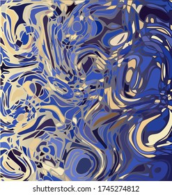 colored background image abstract ornament blue and vanilla