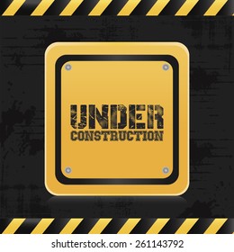 a colored background with an industrial signal