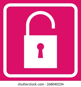 Colored background with an isolated web icon. Vector illustration