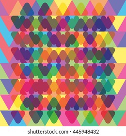colored background like stained glass . Vector image