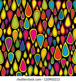 Colored background seamless pattern