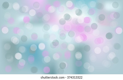 colored background with shimmering circles