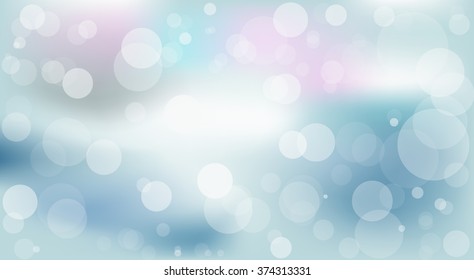 colored background with shimmering circles