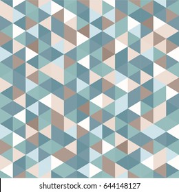 Colored background or space. Geometric style. Mesh of triangles. Mosaic template for your design.