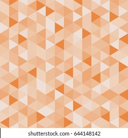 Colored background or space. Geometric style. Mesh of triangles. Mosaic template for your design.