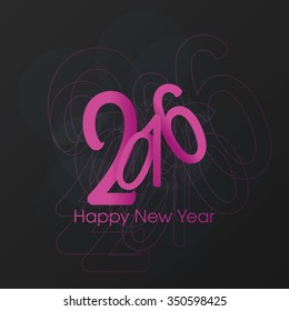 Colored background with text for new year celebrations