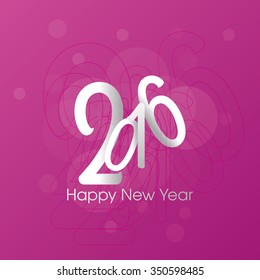 Colored background with text for new year celebrations