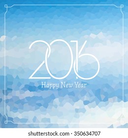 Colored background with text for new year celebrations