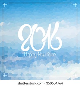 Colored background with text for new year celebrations
