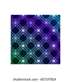 A colored background that consists of rhombuses.  Vector illustration.