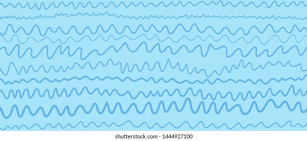Colored background with wavy lines. Repeating waves. Abstract colorful texture. Waved pattern